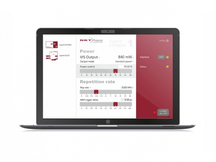 Řídící software NKT Control