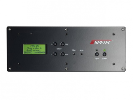 Kontrolní panel flowmodulu