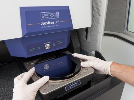 Příprava velkoplošného měření na AFM mikroskopu Jupiter XR