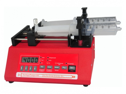 Dávkovač pro dvě jehly