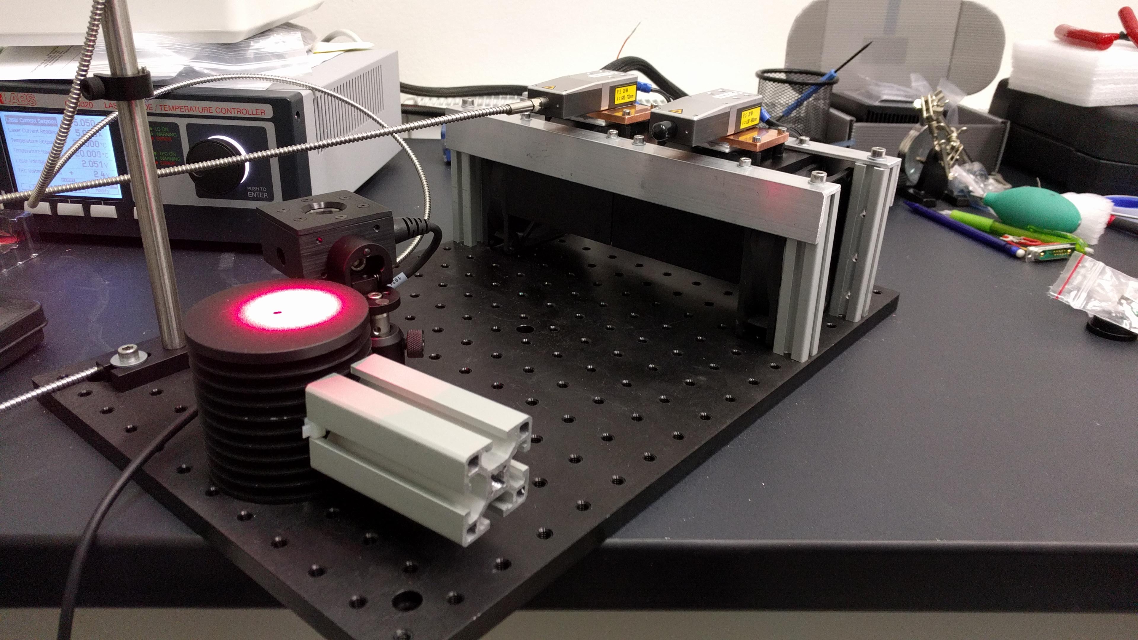 Sestava pro fotodynamickou terapii (PDT)